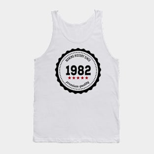 Making history since 1982 badge Tank Top